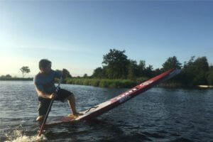 moving on your paddle board