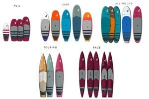 wich types paddle boards are there