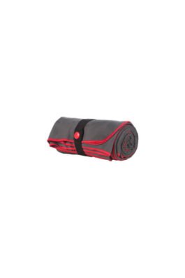 red paddle microfiber bad towel rolled up