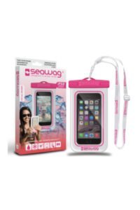 seawag waterproof smartphone white pink